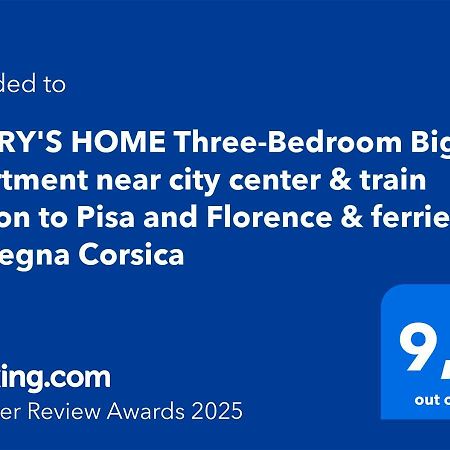 Gabry'S Home Three-Bedroom Big Apartment Near City Center & Train Station To Pisa And Florence & Ferries To Sardegna Corsica Livorno Luaran gambar